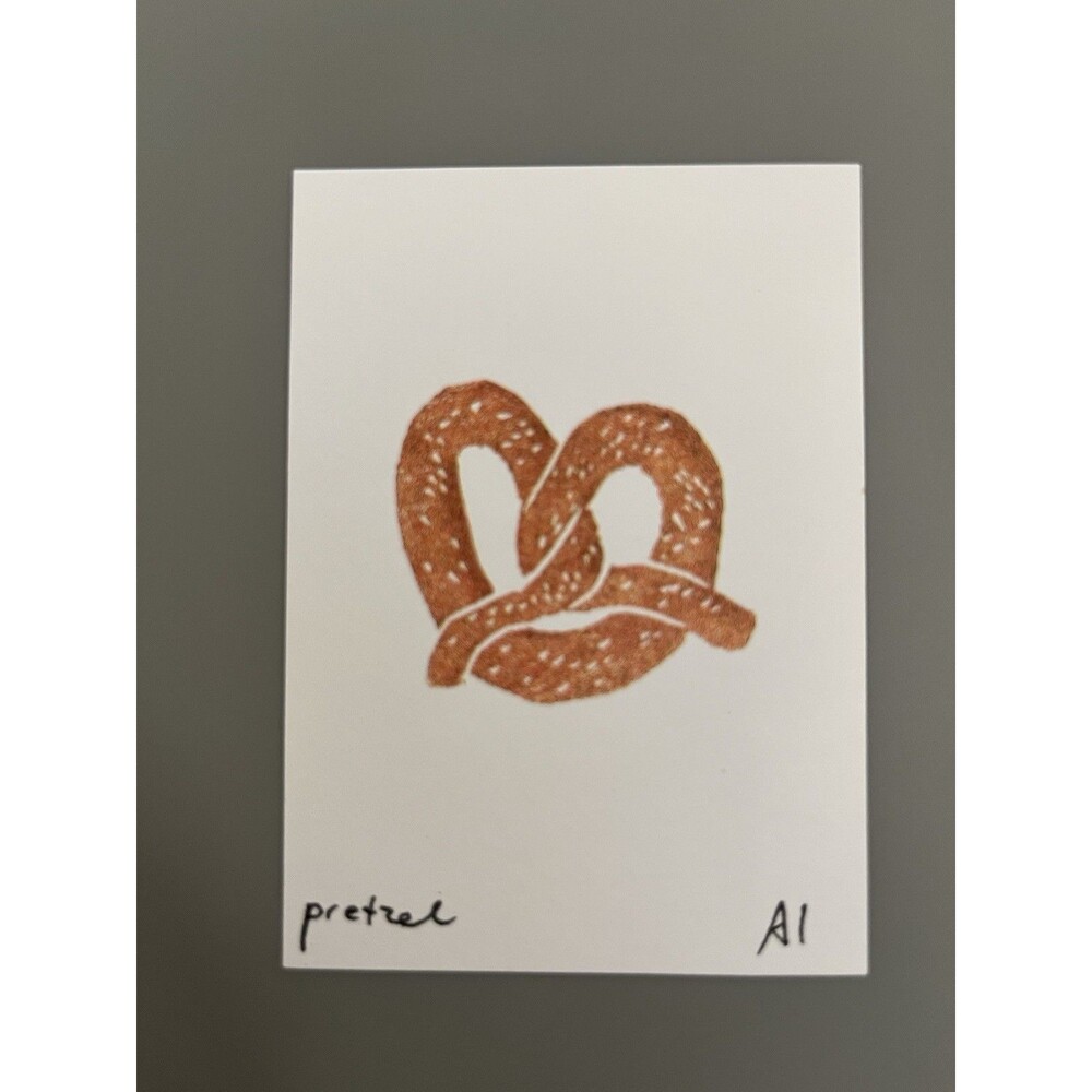 Ana Inciardi Mini Print - Pretzel